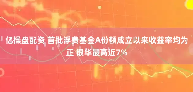 亿操盘配资 首批浮费基金A份额成立以来收益率均为正 银华最高近7%